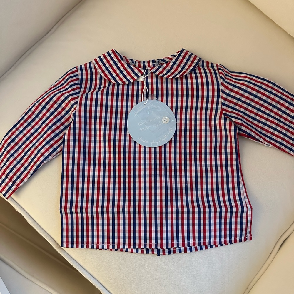 Little English Peter Pan Collar Shirt